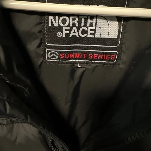 Womens The North Face Summit Series Black Puffer Vest Large - Picture 3 of 4